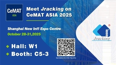 Jracking на CeMAT ASIA 2025|Розширення можливостей інтелектуального складуван...
